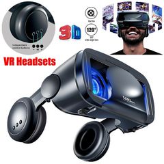 3D VR Glasses Full Screen Audio / Video Version For Smartphone 5-7 Inches VRGPRO+