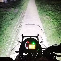 Σετ Προβολείς LED Αλουμινίου Μοτοσυκλέτας 36W 6500Κ με 3 Λειτουργίες Φωτισμού MDL5001-thumb-2