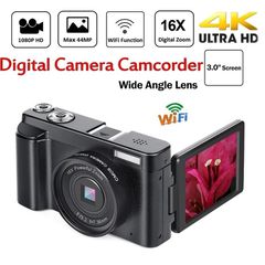 Wifi Ψηφιακή Kάμερα 44MP 1080P 4K Ultra HD 16X Ανίχνευσης Προσώπου NOA1