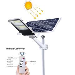 Ηλιακό Φωτιστικό LED SMD 200W Δρόμου με Αισθητήρα Φωτός + Τηλεχειριστήριο JTYS200TZ