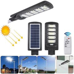 Ηλιακό Φωτιστικό LED SMD 250W Δρόμου με Αισθητήρα Κίνησης + Τηλεχειριστήριο JTG250G