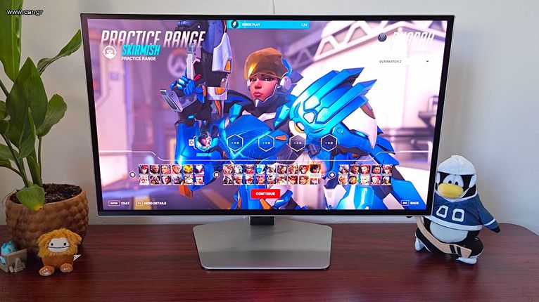 Samsung Odyssey G6 G61SD OLED HDR Monitor 27" QHD 2560x1440 240Hz με Χρόνο Απόκρισης 0.03ms GTG