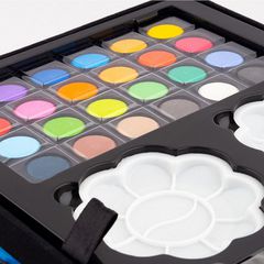 Πλήρες Σετ Βαλιτσάκι Ζωγραφικής 145τμχ Unicorn Art Set Μπλε-thumb-5