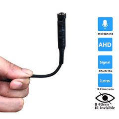 Mini Κρυφή Κάμερα AHD/ TVI/ CVI/ CVBS 2MP 3.7mm CCTV με Ενσωματωμένο Μικρόφωνο ART26159