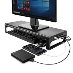Πολυλειτουργική Βάση Οθόνης Υπολογιστή 4 USB 3.0 HUB ZG60