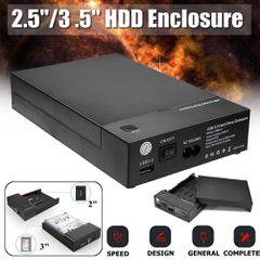 Θήκη Σκληρών Δίσκων 2.5"-3.5" SATA III HDD SSD USB3.0 OTB QYS300