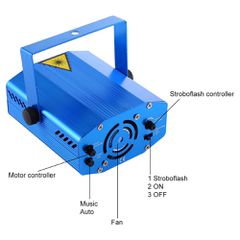 Μίνι Φωτορυθμικό Projector Laser Stage Lighting YB09-thumb-3