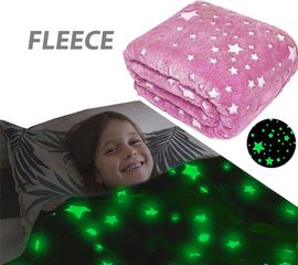 Κουβέρτα Fleece που Φωσφορίζει Ροζ BlissBlanket