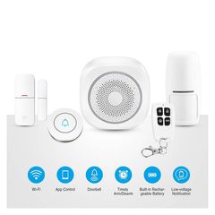 Ασύρματος Συναγερμός WiFi με PIR Ανιχνευτή Υπερύθρων και Τηλεχειριστήριο QBH3