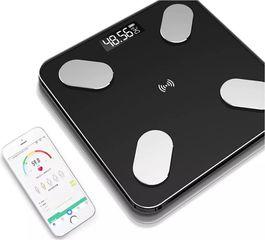 WiFi Smart Ηλεκτρονική Ζυγαριά Μπάνιου με Οθόνη LED QD001