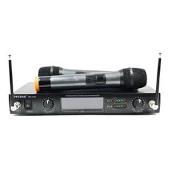 Επαγγελματική Ψηφιακή Συσκευή για Karaoke UHF με 2 Ασύρματα Μικρόφωνα και Οθόνη LCD WG4000 DIGITAL