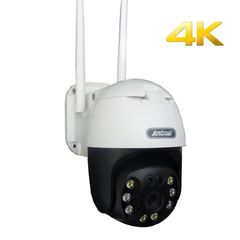 Αδιάβροχη Ασύρματη Κάμερα IP WiFi 4K 1080P με Ανιχνευτή Κίνησης QS4
