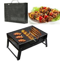 Mini Φορητή Αναδιπλούμενη Μεταλλική Ψησταριά Portable Steel BBQ