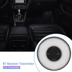 Ασύρματος Πομποδέκτης 2 σε 1 Bluetooth 5.0 με Προσαρμογέα Ήχου 3.5mm για Ραδιόφωνο Αυτοκινήτου TV, PC
