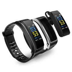 Αδιάβροχο Smartwatch με Αποσπώμενο Bluetooth Ακουστικό SW14 Plus