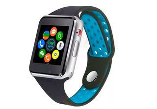 Smartwatch Τηλέφωνο M3 Fitness με Κάμερα SIM / SD / iOS / Android Μπλέ