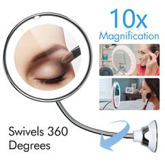 Μεγεθυντικός Καθρέφτης 10x με Φωτισμό Led Ultra Flexible Mirror