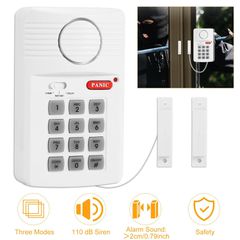 Σύστημα Συναγερμού Secure Pro 110db με Μαγνητική Επαφή + Πληκτρολόγιο