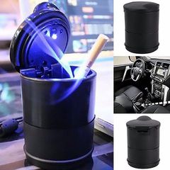 LED Φωτιζόμενο Φορητό Σταχτοδοχείο Ποτηροθήκης Αυτοκινήτου OEM