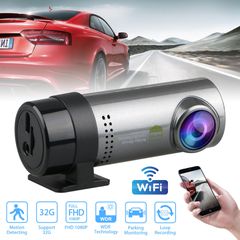 WiFi Mini Καταγραφική Κάμερα Αυτοκινήτου Full HD με Ανιχνευτή Κίνησης + Νυχτερινή Λειτουργία