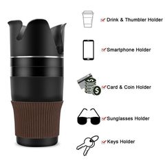 Auto Multi Function Cup Car Holder Organizer 5 in 1 OEM-thumb-6