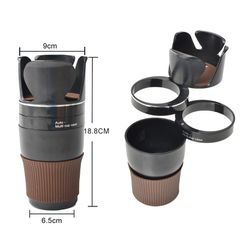 Auto Multi Function Cup Car Holder Organizer 5 in 1 OEM-thumb-7