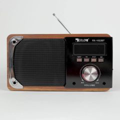 Wireless Bluetooth Retro Speaker AUX/USB/TF LED Display Radio MP3 Player and Call Ringer Function