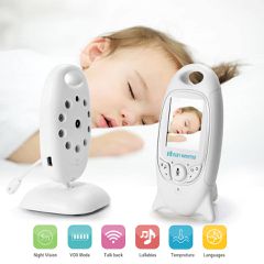 Ασύρματο Baby Monitor Αμφίδρομη Ενδοεπικοινωνία Με Έγχρωμη Οθόνη TFT 2.0 Με Νυχτερινή Λήψη Και Νανούρισμα