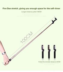 Remax Wireless Bluetooth Selfie Stick Aluminium Monopod Shutter For iOS, android-thumb-8