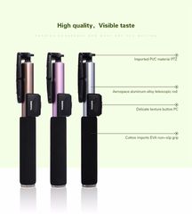 Remax Wireless Bluetooth Selfie Stick Aluminium Monopod Shutter For iOS, android-thumb-5