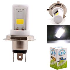 LED Λαμπτήρας Μοτοσυκλέτας 9-80V H4 COB 12W Ceramic
