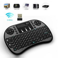 Mini Ασύρματο Πληκτρολόγιο 2.4GHz με Touchpad Riitek RII I8