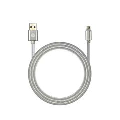 ΟΕΜ Μεταλικό Καλώδιο φόρτισης Micro-Usb 2m-v8