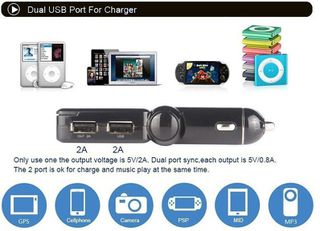Bluetooth Mp3 Player Φορτιστής Αυτοκινήτου 2xUSB BC06-thumb-10