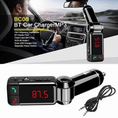Bluetooth Mp3 Player Φορτιστής Αυτοκινήτου 2xUSB BC06