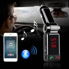 Bluetooth Mp3 Player Φορτιστής Αυτοκινήτου 2xUSB BC06-thumb-1