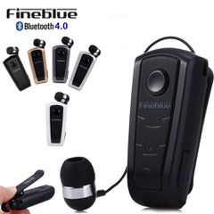 Wireless Bluetooth V4.0 Handsfree Fineblue - Black