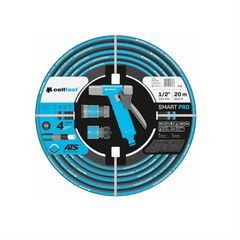 Λάστιχο ποτίσματος σετ 1/2" 20m SMART PRO CELLFAST 13-490