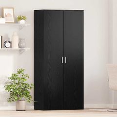 Highboard 80 x 39 x 178 εκ Επεξεργασμένο Ξύλο Μαύρη Δρυς 3365572