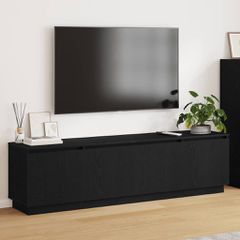 Ντουλάπι TV Μαύρη Οξυά 180 x 38 x 49 εκ Επεξεργασμένο ξύλο 3376145