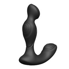 Anal Dual Vibration Prostate Massager Black