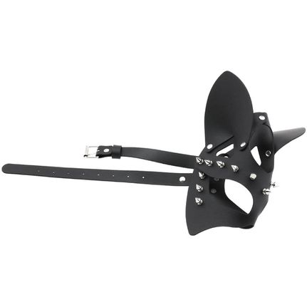 Black Kink Mask with Spikes