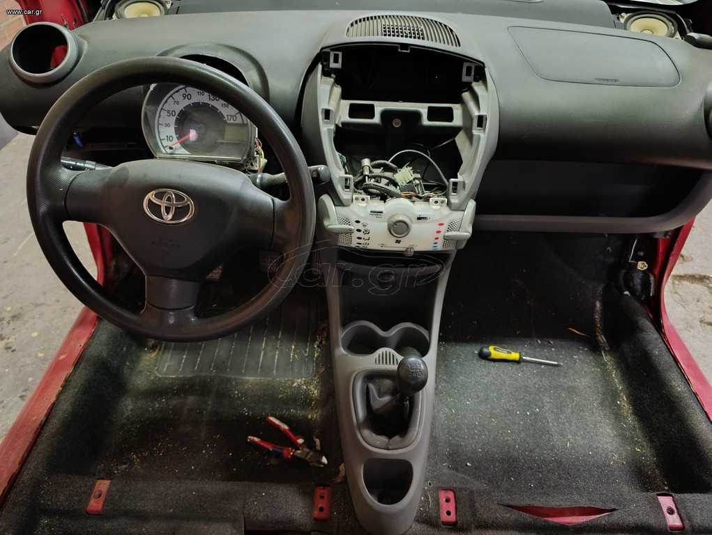 Toyota Αygo αερόσακοι ζώνες