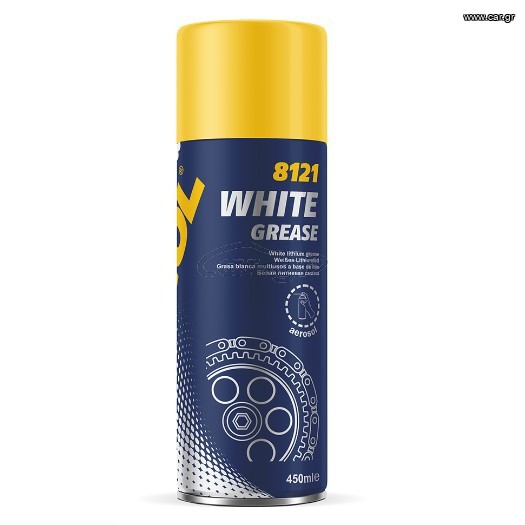 ΣΠΡΕΙ ΓΡΑΣΣΟ ΛΕΥΚΟ MANNOL 450ml