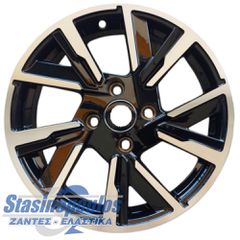 ΖΑΝΤΕΣ 15'' CITROEN STYLE 6.5X15 4X108 ET20 ΜΑΥΡΟ ΔΙΑΜΑΝΤΕ ΚΩΔΙΚΟΣ : 5715