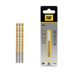 Τρυπάνι τιτανίου HSS σετ:3τεμ 2x49mm DA02001 | CAT