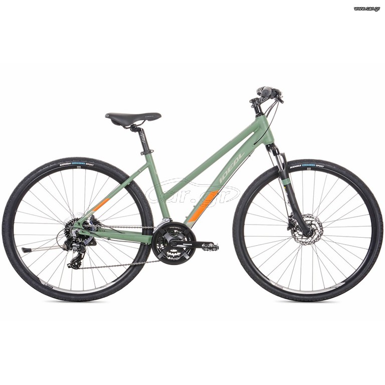 Πόλης Ideal 2025 CROSSMO LDS GREEN ORANGE 24sp