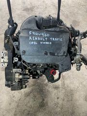ΚΙΝΗΤΗΡΑΣ RENAULT TRAFIC / OPEL VIVARO / NISSAN PRIMASTAR 1.9dCi ΚΩΔ.ΚΙΝ.F9Q760 ΜΟΝΤΕΛΟ 2001-2010