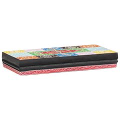 Ράφια τοίχου 3 pcs Πολύχρωμο 100 x 20 x 6 cm Μασίφ ξύλο μάνγκο 4017577