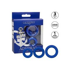 Set of 3 Universal Ring Admiral Cockrings